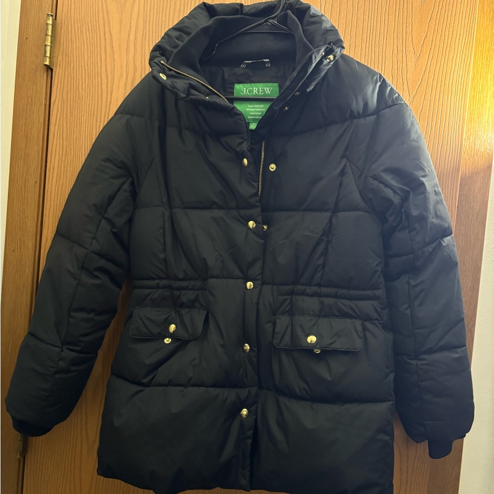 JCrew Chateau Puffer coat